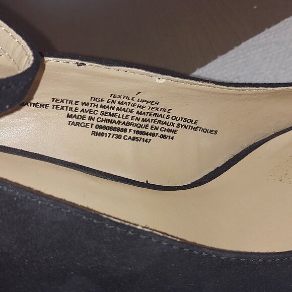 Massimo faux suede wedge heels - Picture 2 of 8